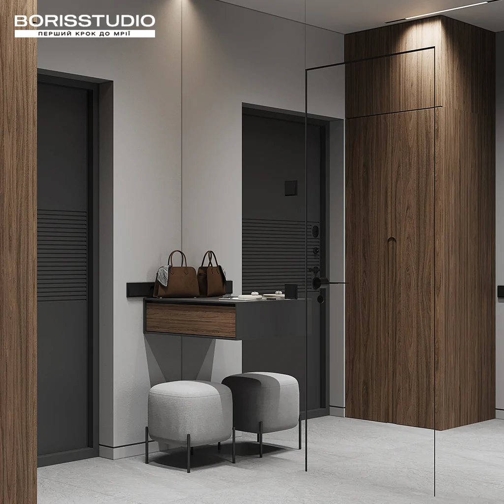 Лофт передпокій заміського будинку