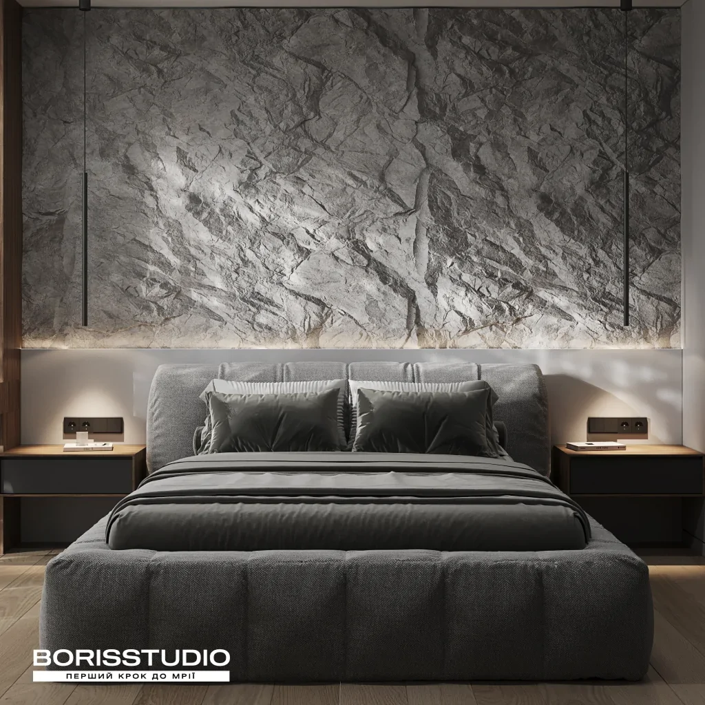 Лофт спальня дизайн