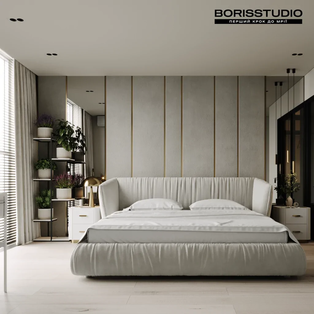 Неоклассическая спальня