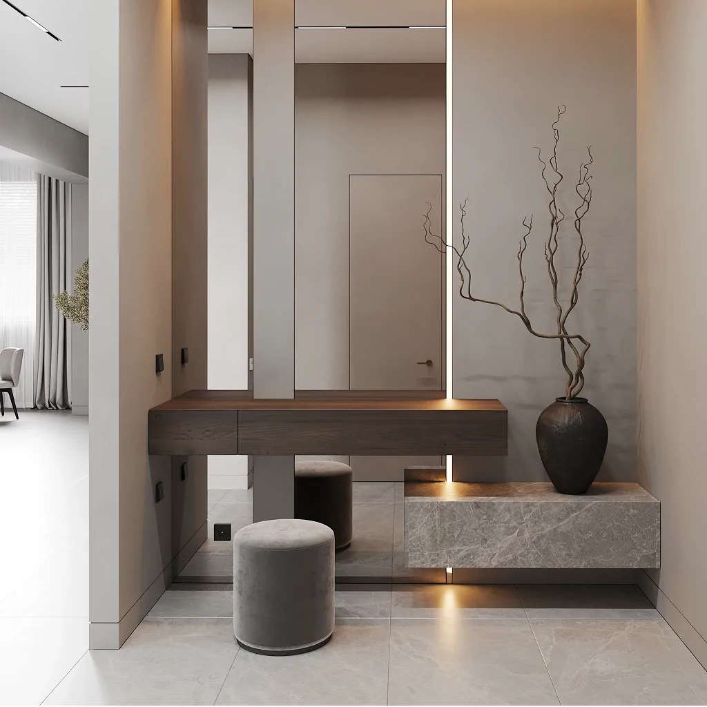 Підлога дизайн передпокою