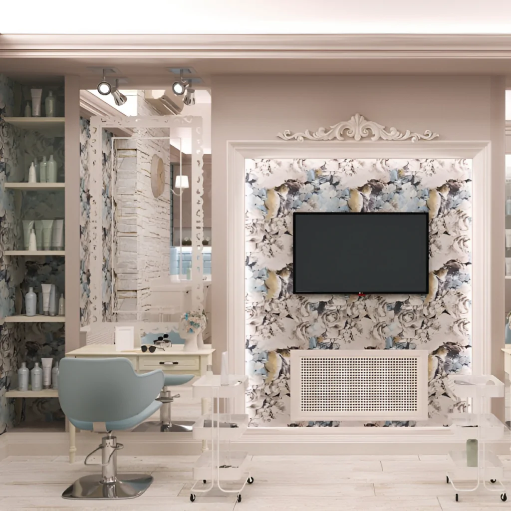 Дизайн-проект інтер'єру салону краси в стилі прованс, фото №8