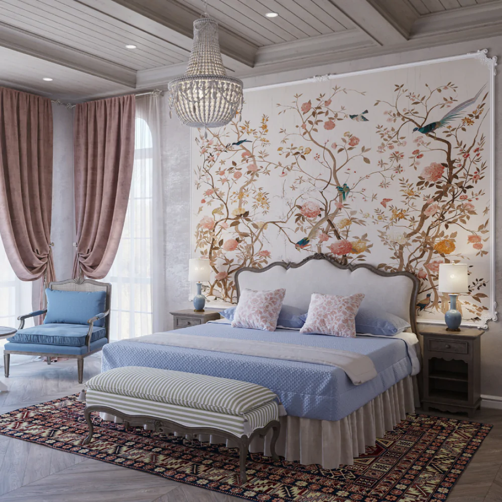 Дизайн-проект спальні у прованському стилі