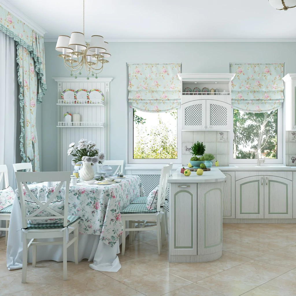 Дизайн интерьера кухни в стиле прованс