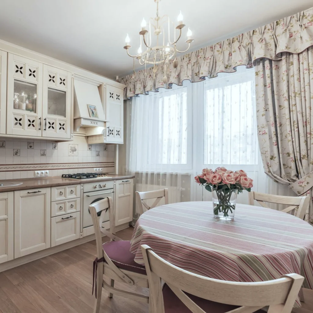 Дизайн-проект интерьера кухни в стиле прованс