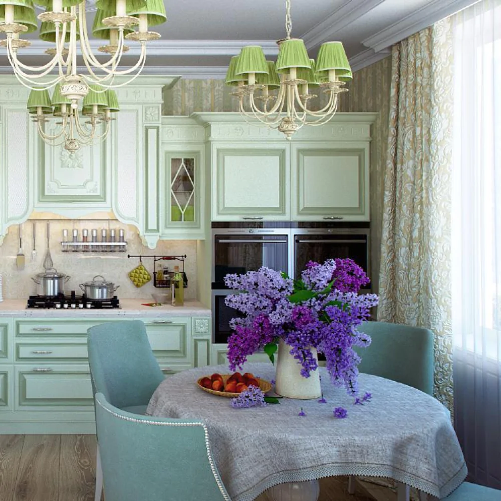 Дизайн-проект кухни в стиле прованс