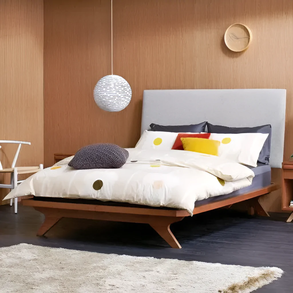 Дизайн-проект спальні у ретро-стилі