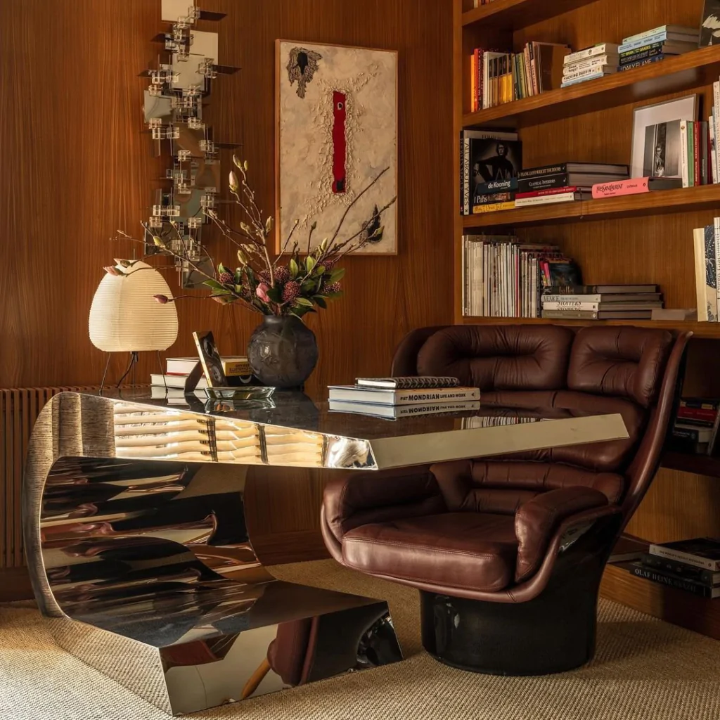 Дизайн-проект кабінету в стилі ретро