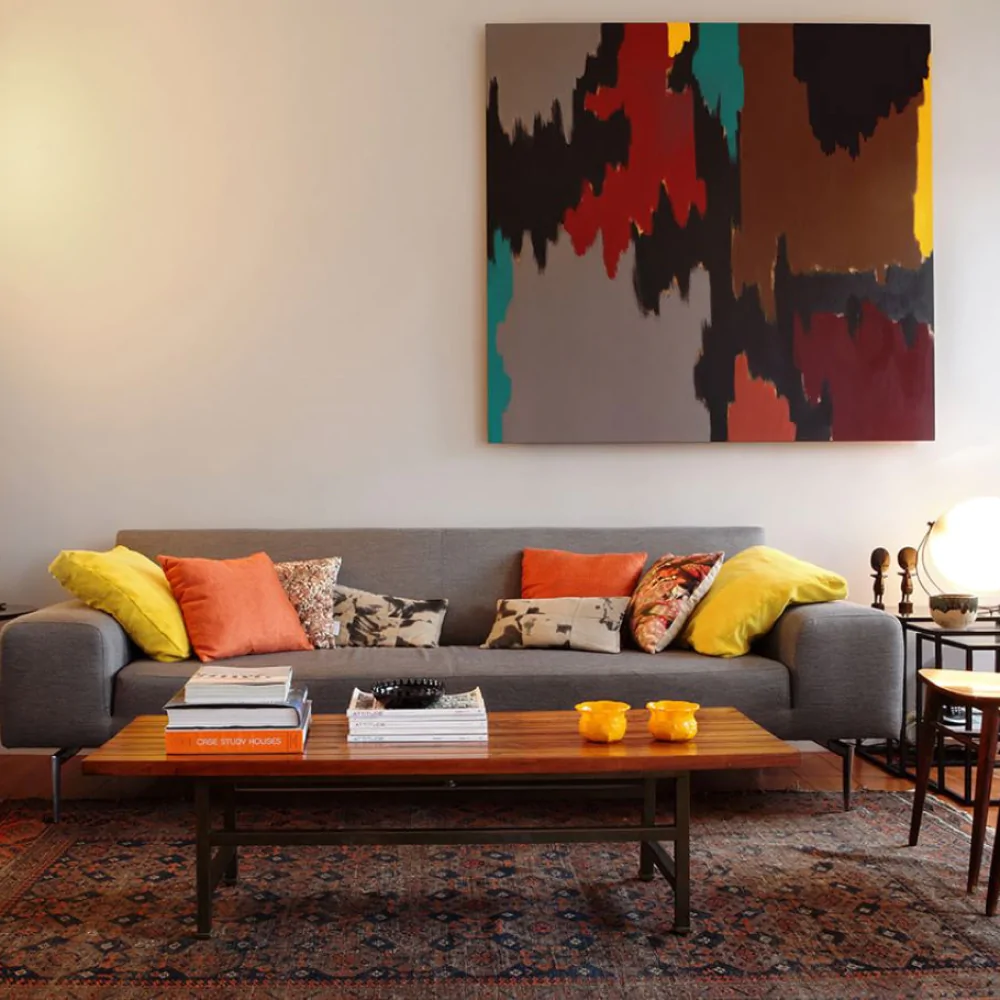 Дизайн інтер'єру кімнати в ретро-стилі