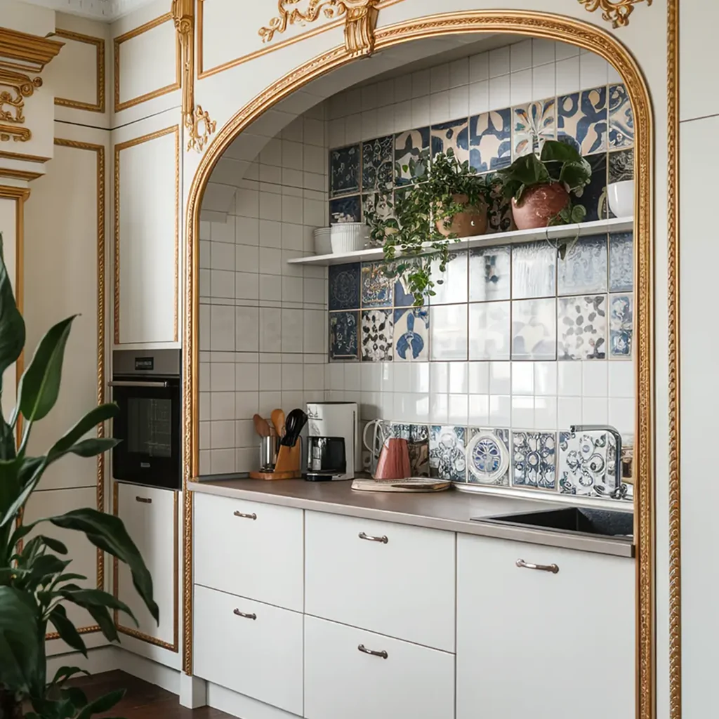 Рококо дизайн квартиры