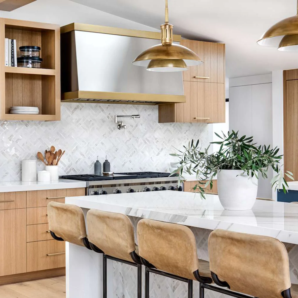 дизайн кухні для квартири у скандинавському стилі