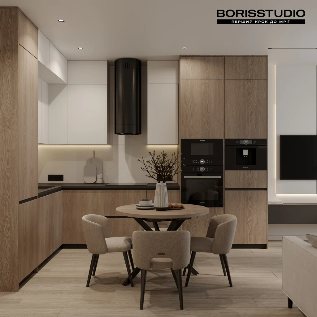 Современная кухня в стиле минимализм