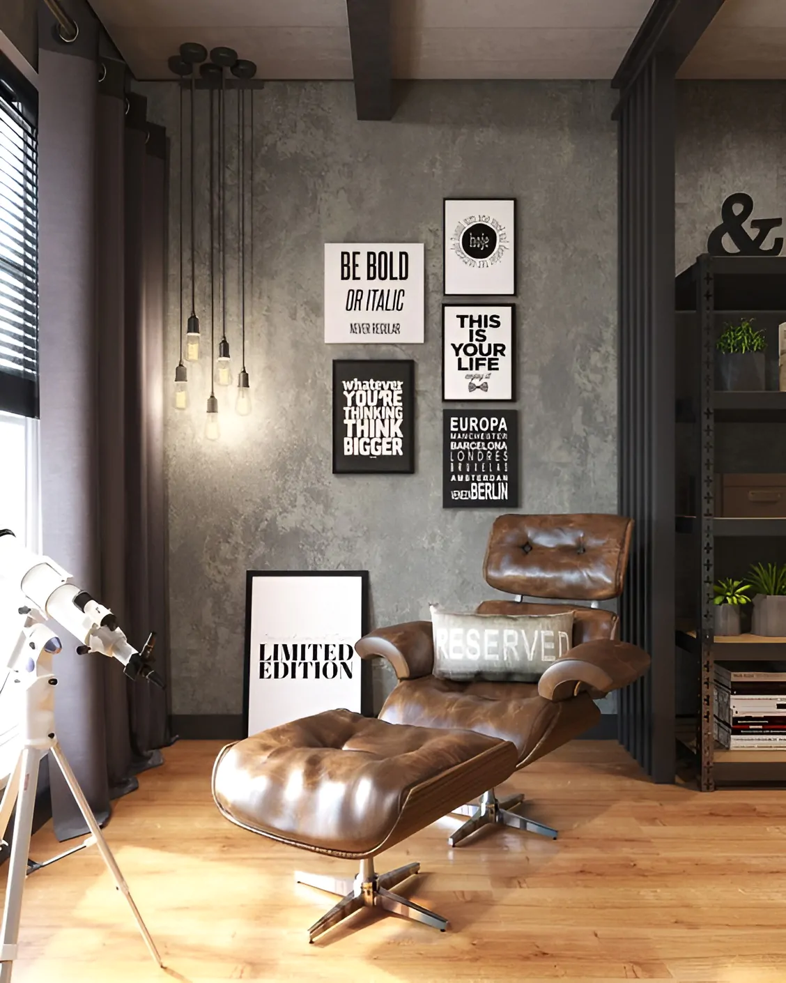 Дизайн інтер’єру тату-салону №2