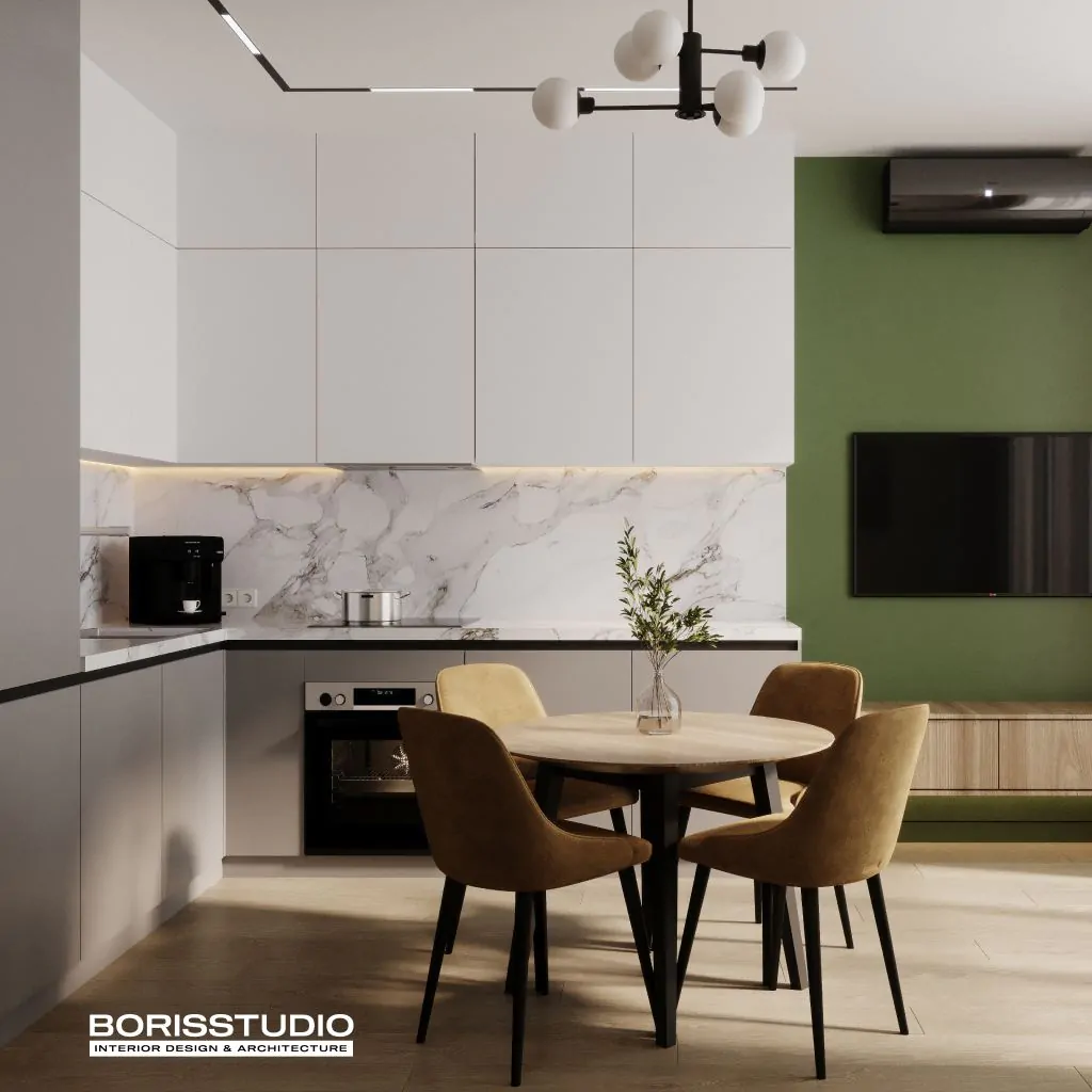 Дизайн інтер'єру для кухні в Трускавці