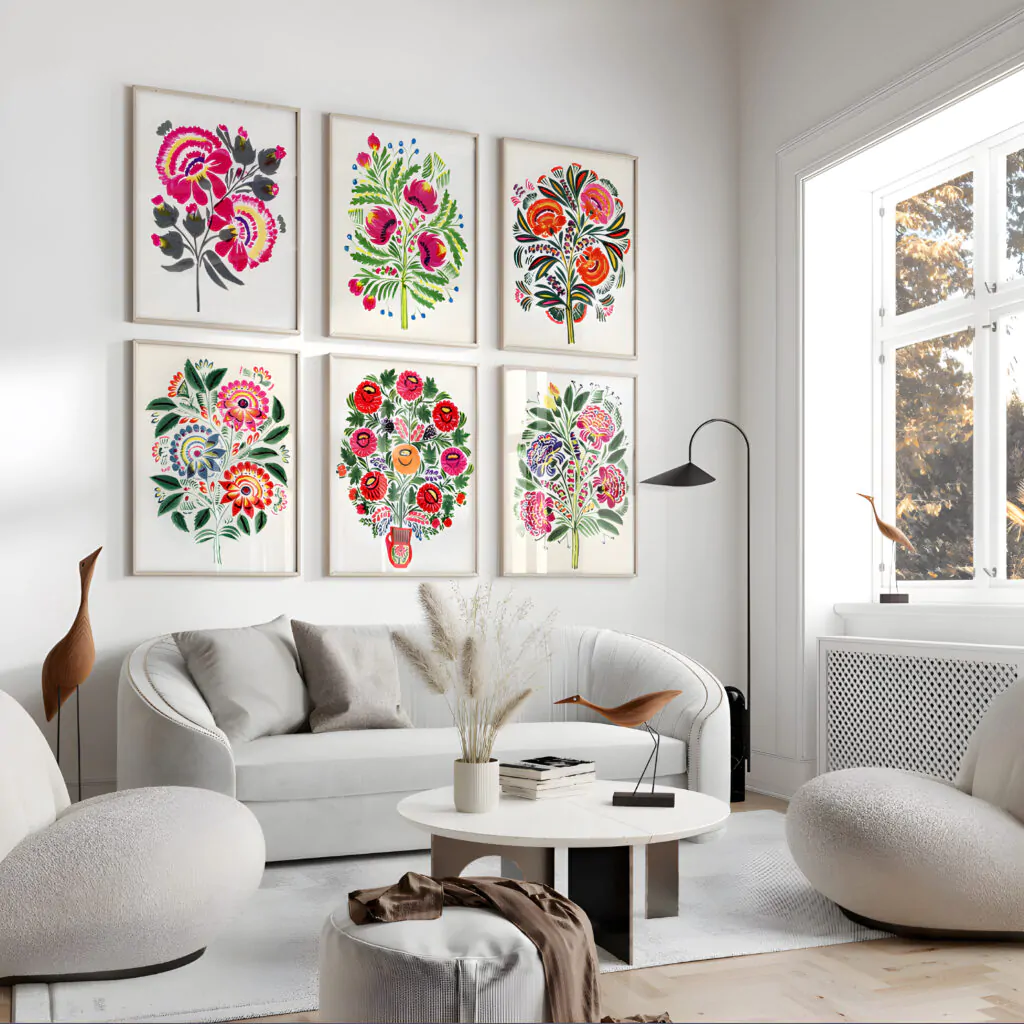 Дизайн інтер'єру вітальні в українському стилі