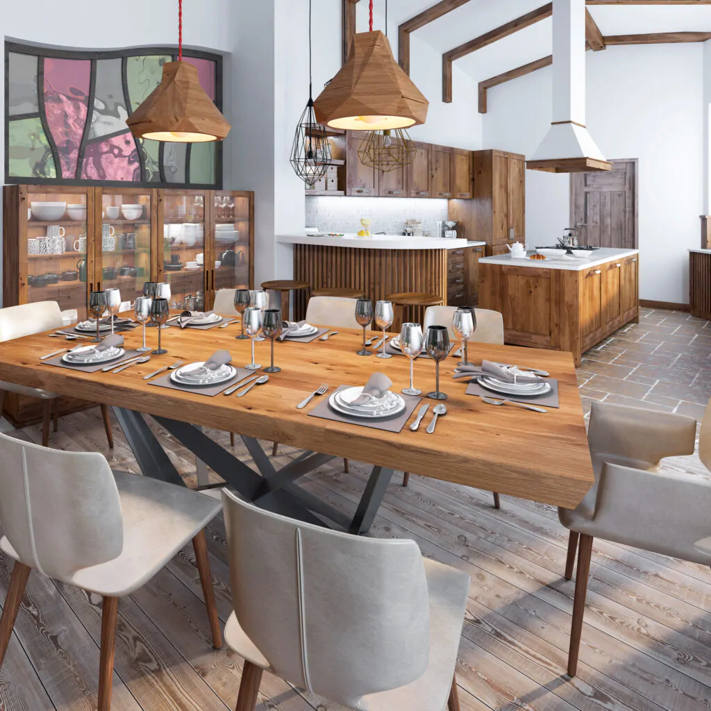 Дизайн інтер'єру кухні в українському тилі