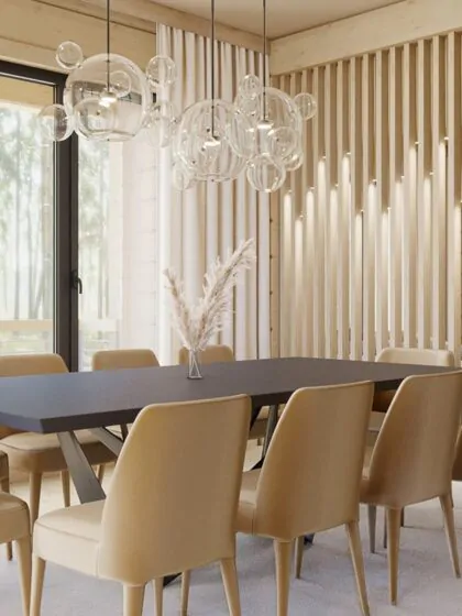 Дизайн інтер’єру дерев’яного будинку