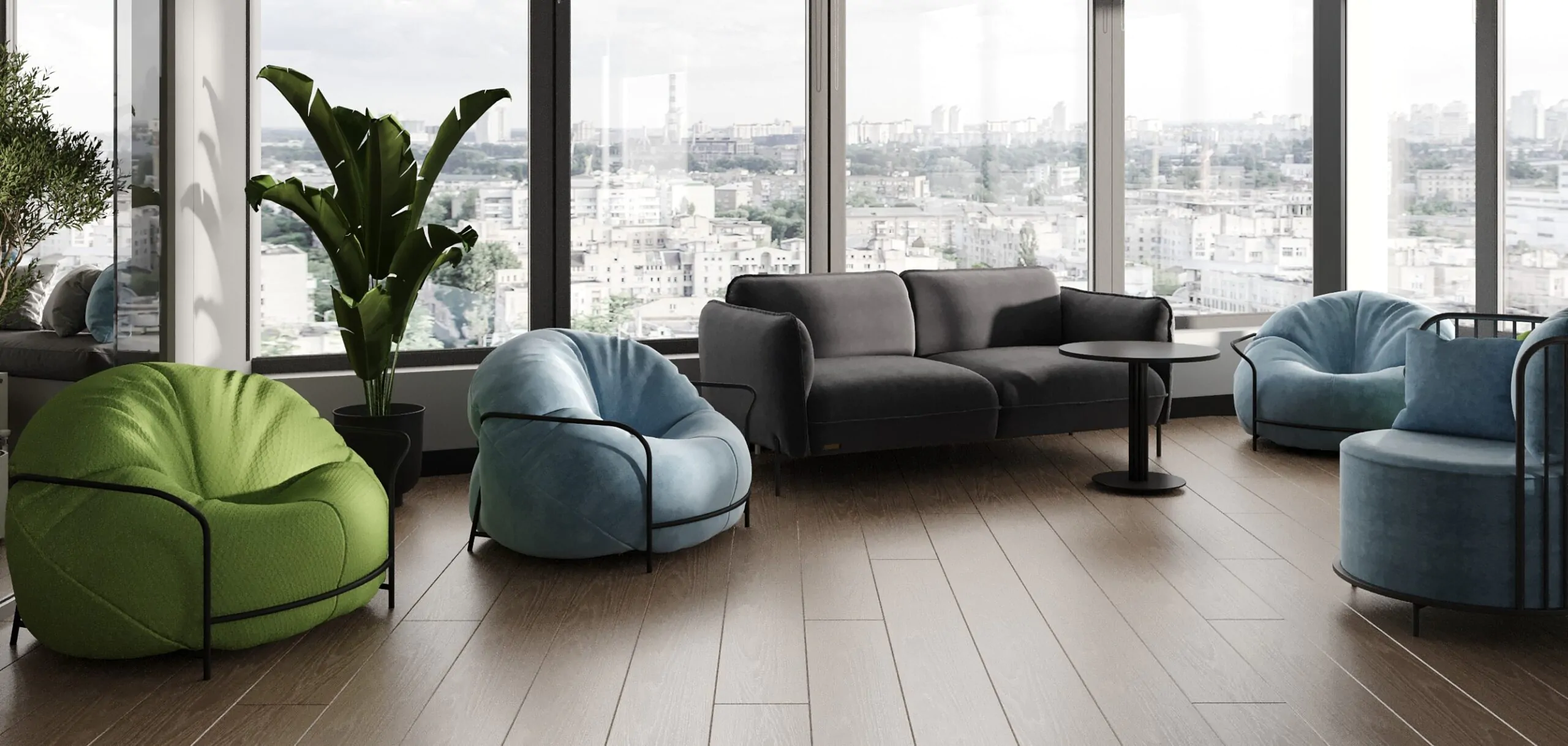 Дизайн офісу у сучасному стилі