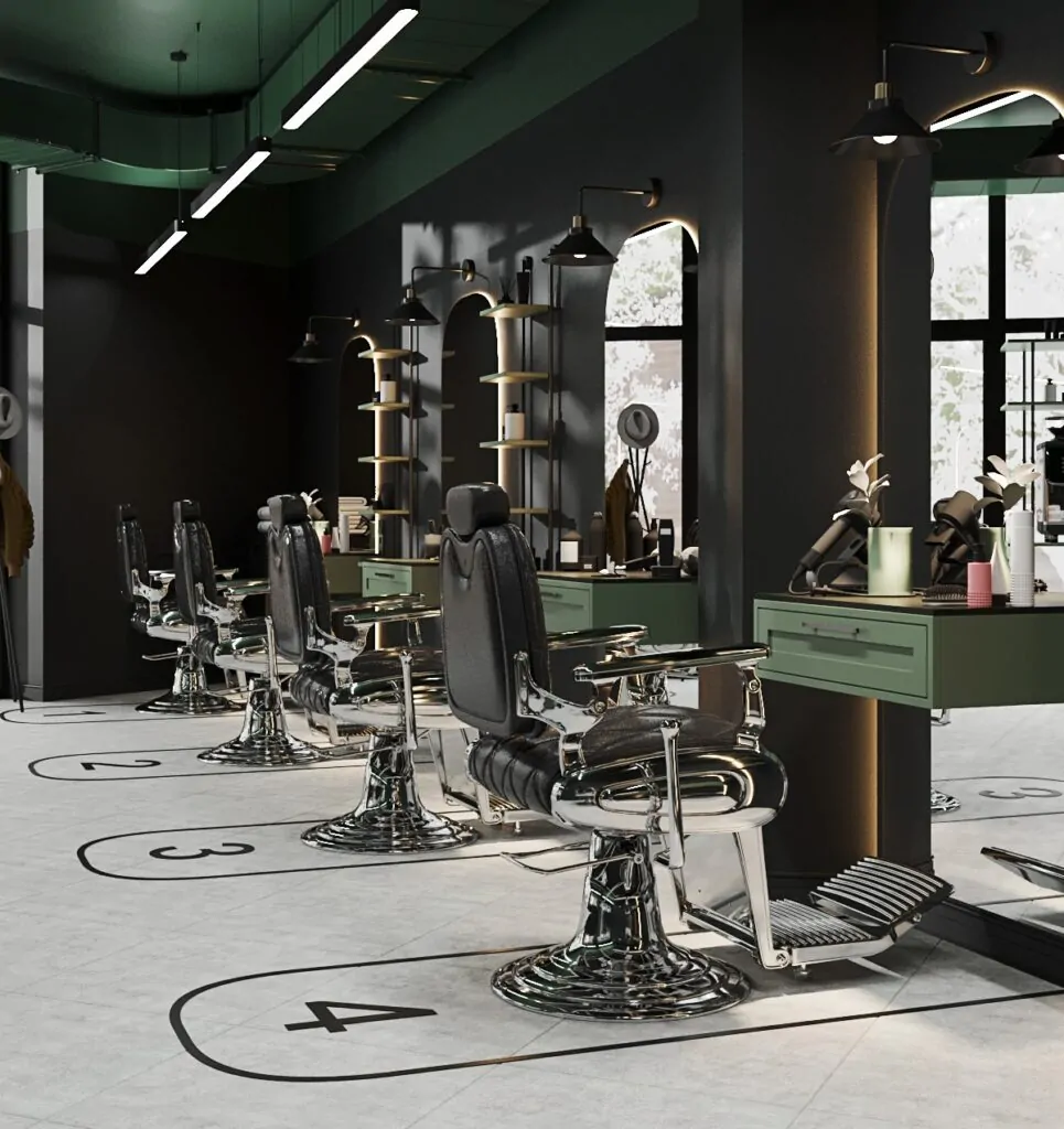 Дизайн-проєкт інтер’єру барбершопу “Спілка”