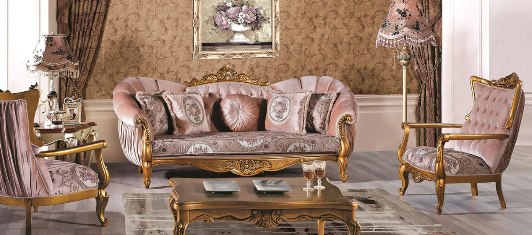 Стиль бароко в інтер’єрі будинків: розкіш і вишуканість у кожній деталі