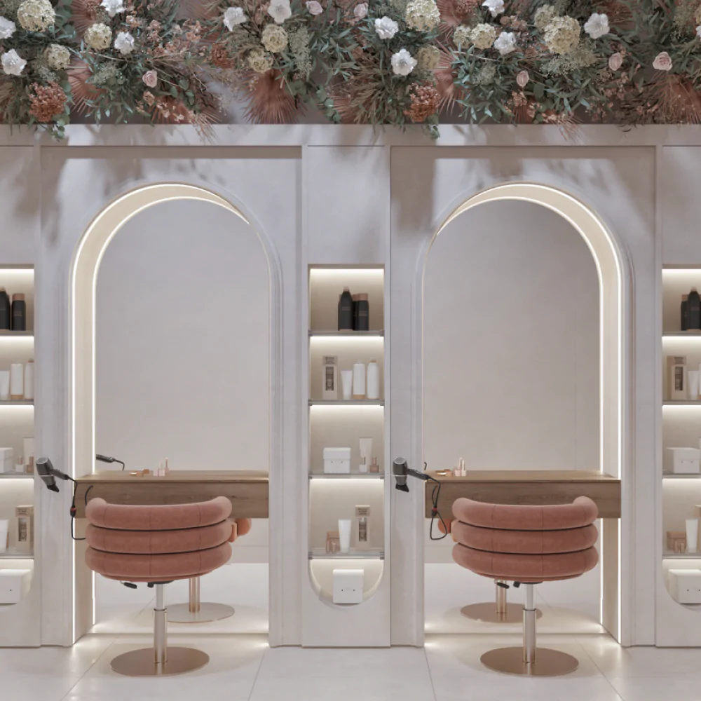 меблі для салону краси мінімалізм