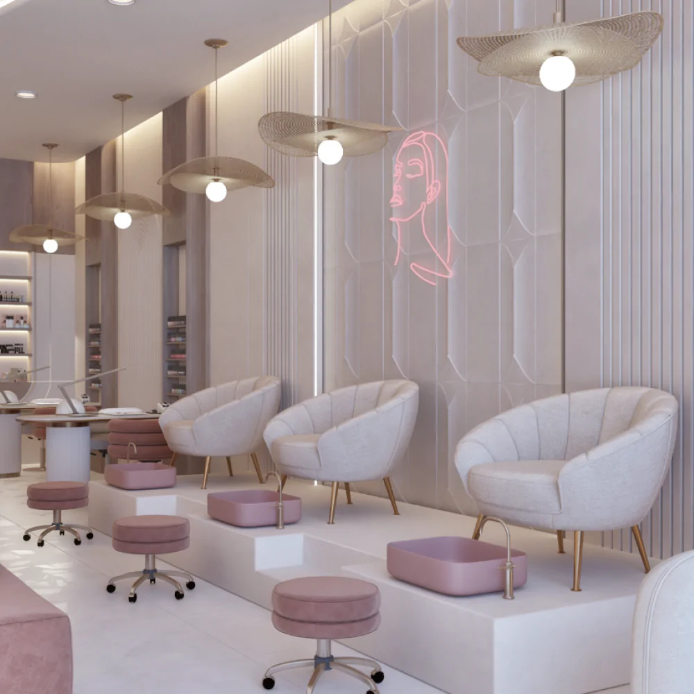 крісла у салоні краси