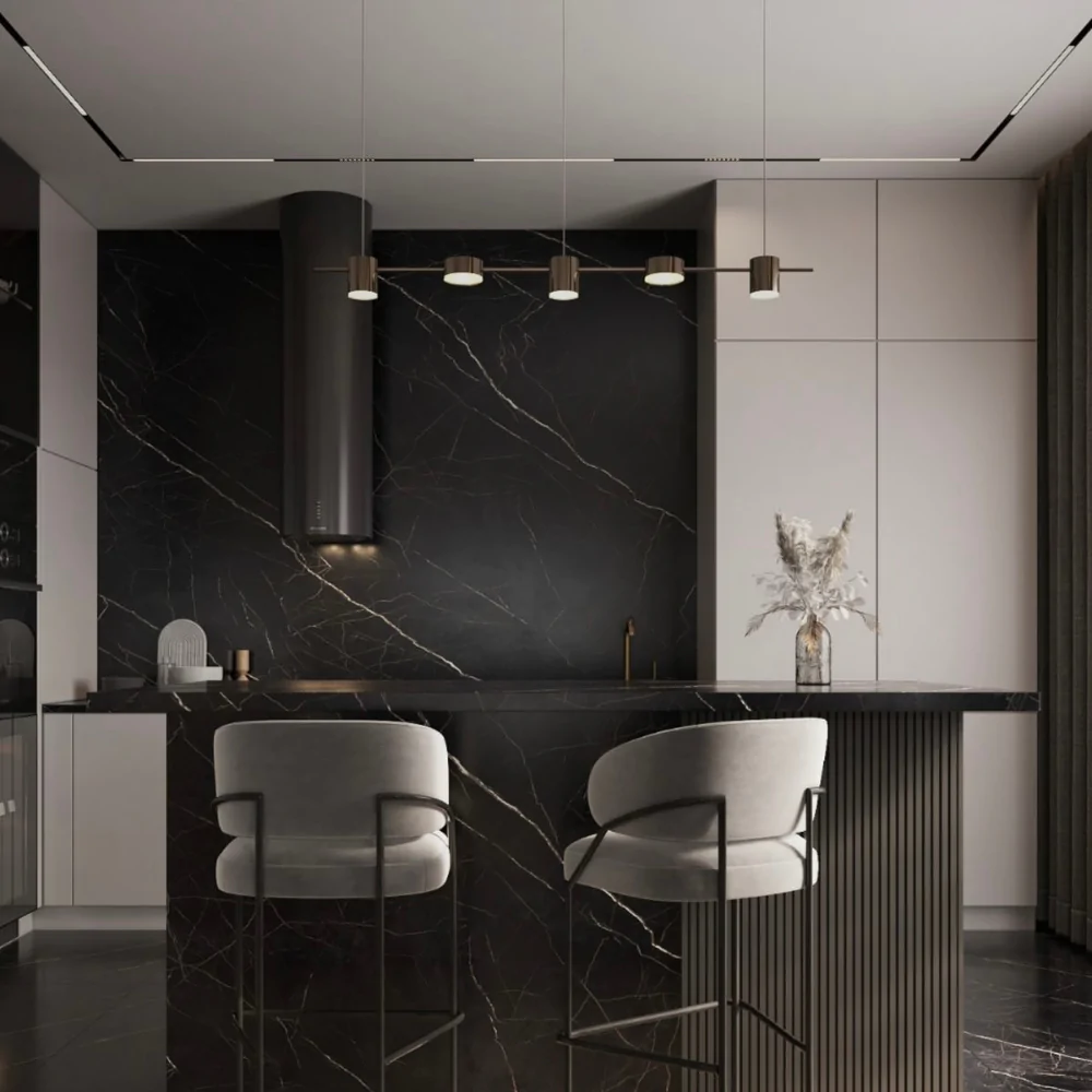 Дизайн лаконічної кухні