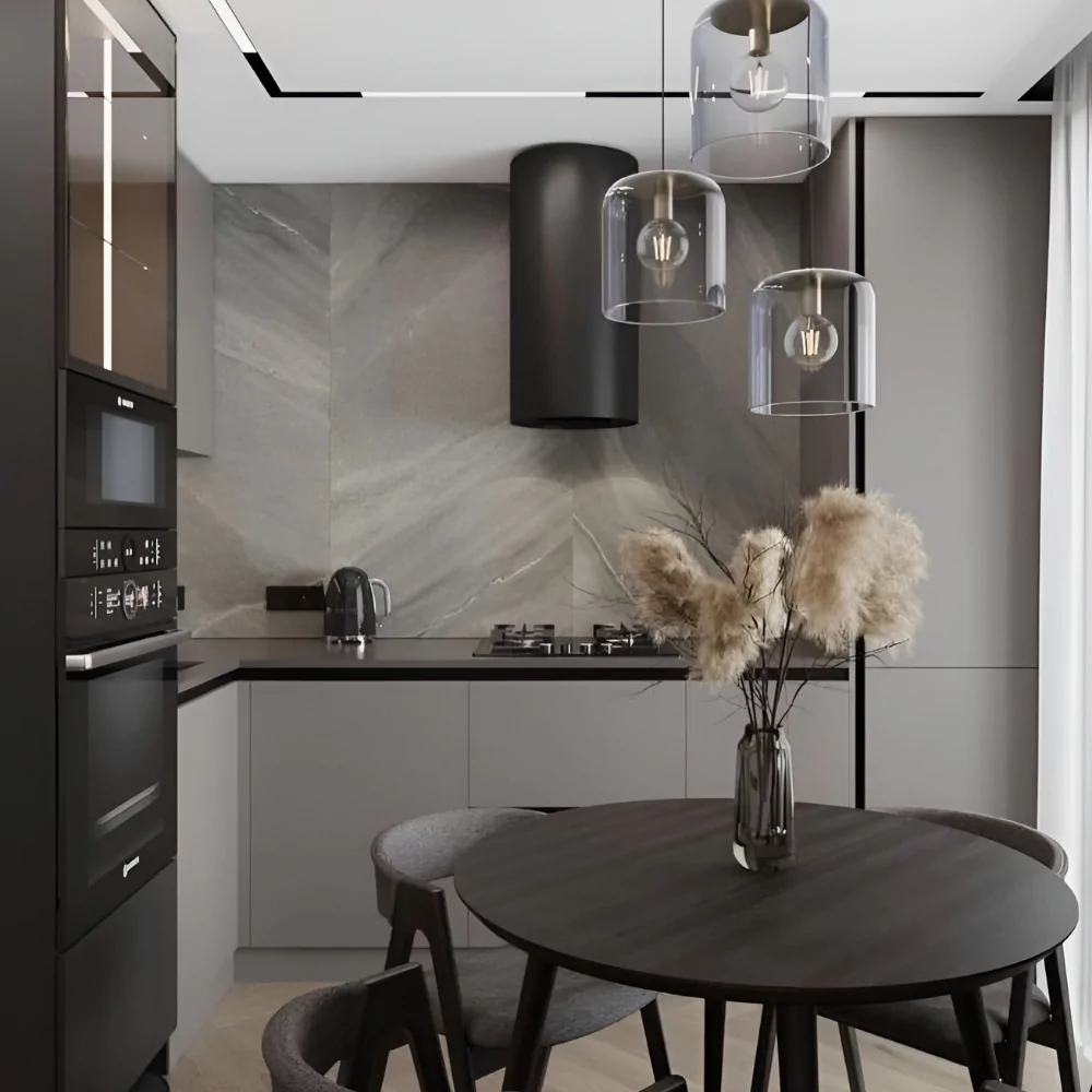 Базові кольори в дизайні інтер'єру кухні