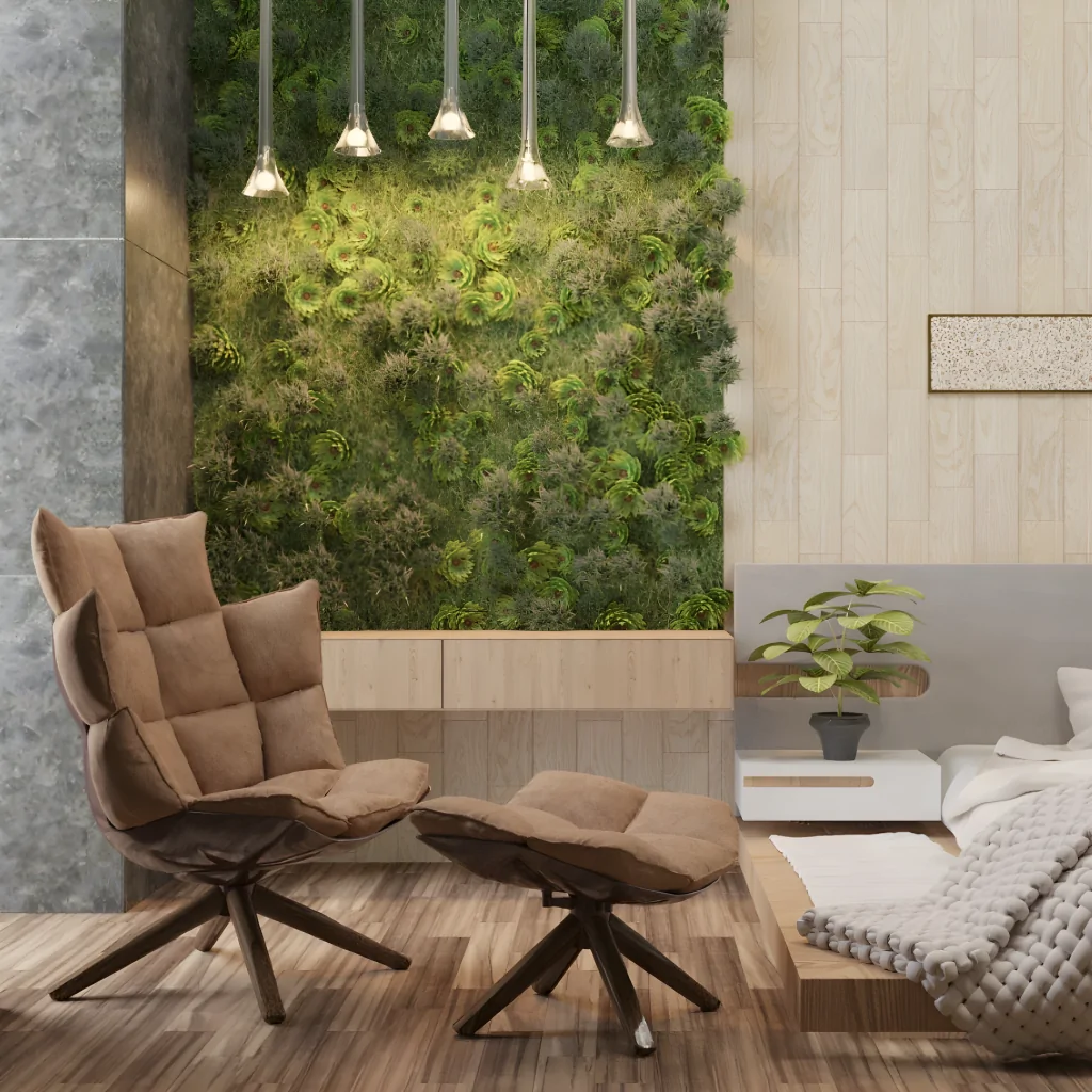 Бежевый цвет в экостиле