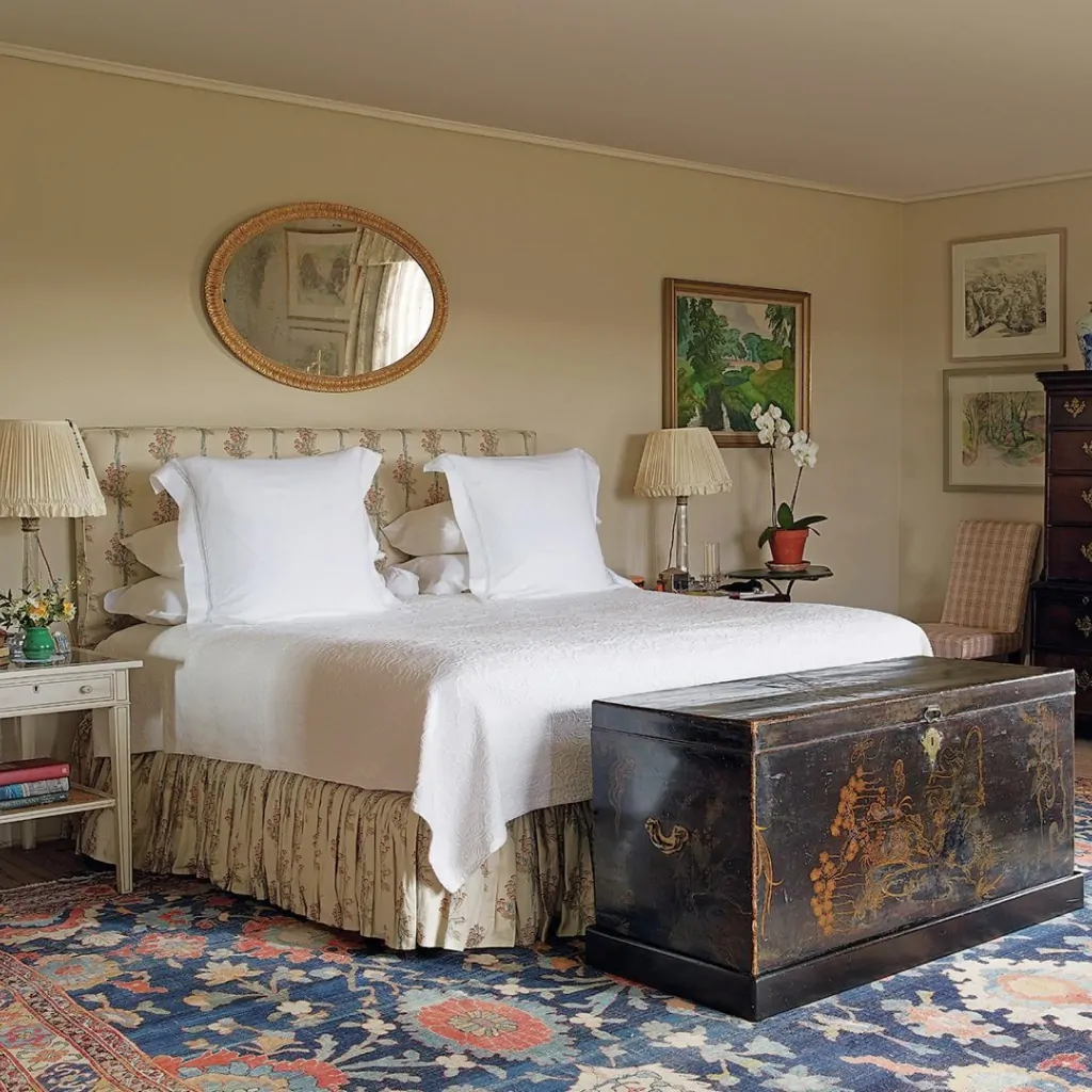 Бежевый цвет в стиле кантри