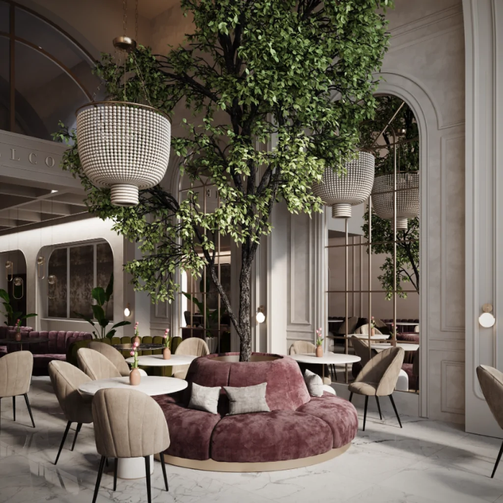 Дизайн-проект ресторану в стилі модерн