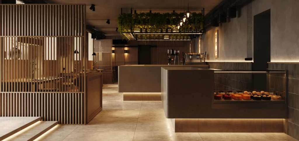 Дизайн-проєкт інтер’єру чайної на вул. Антоновича