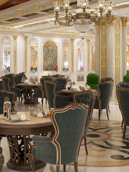 Особливості дизайну інтер’єру кафе та ресторанів у класичному стилі