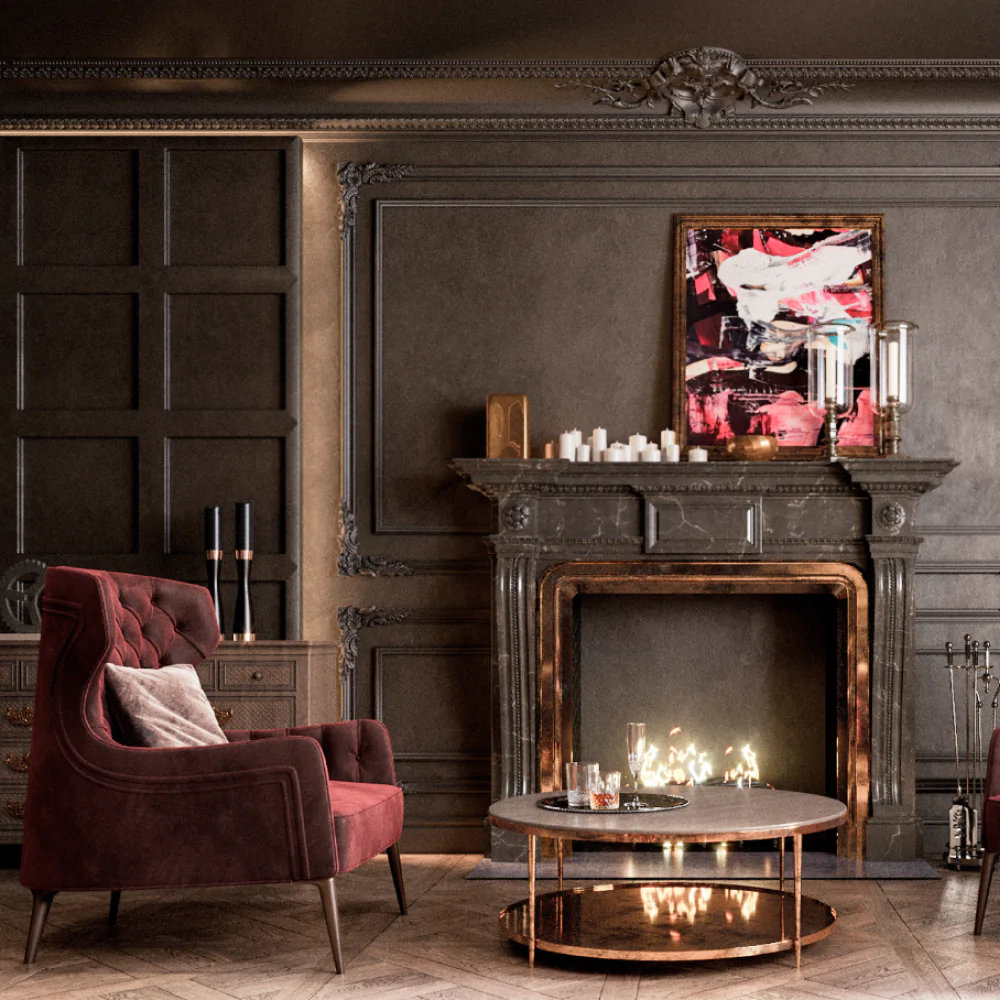 Дизайн інтер'єру в класичному стилі, фото №42