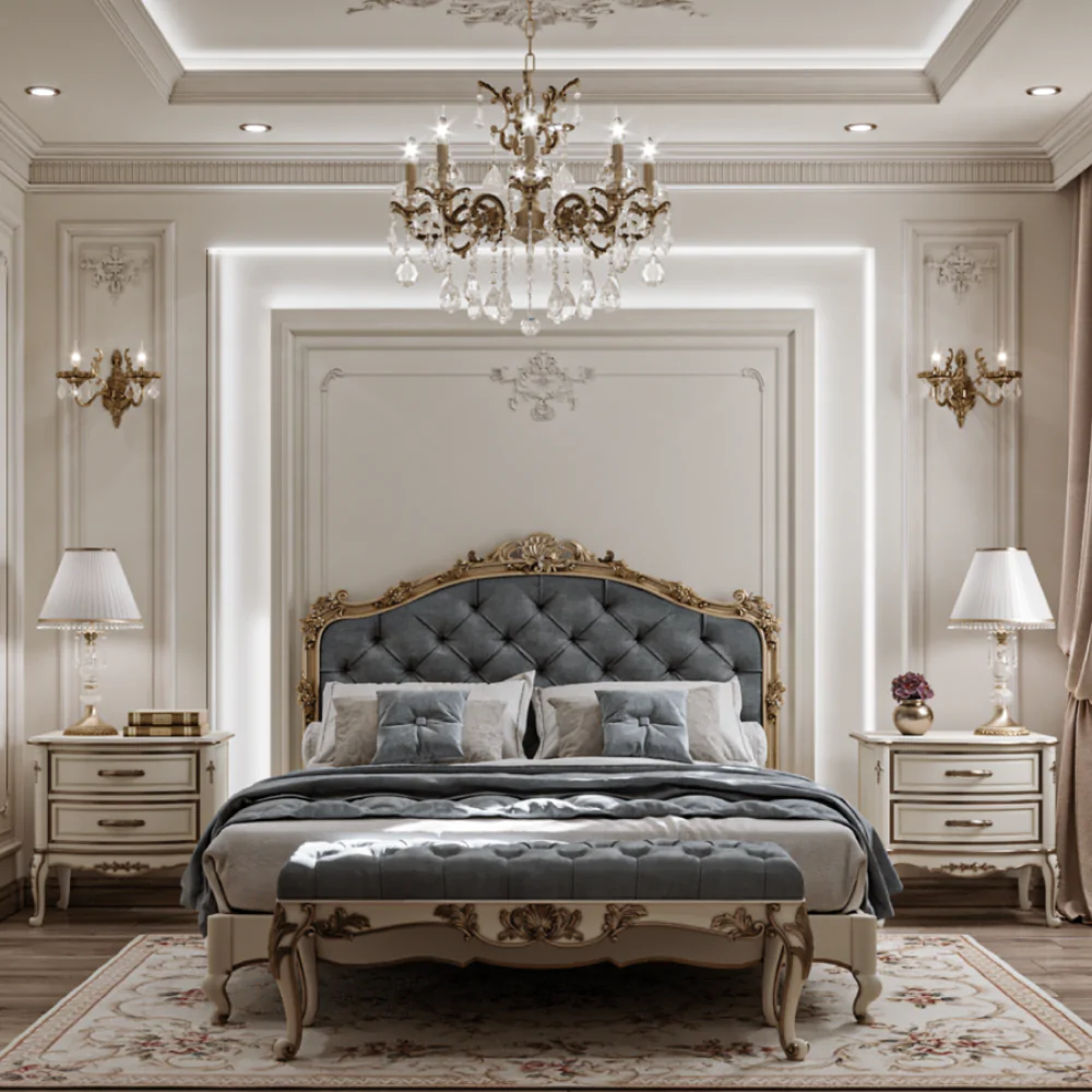 Дизайн-проект спальні у класичному стилі