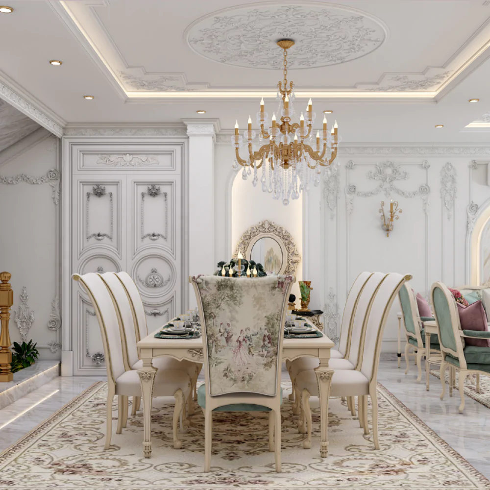 Дизайн інтер'єру будинку в класичному стилі