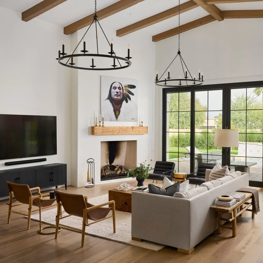 Дизайн коттеджа в стиле кантри