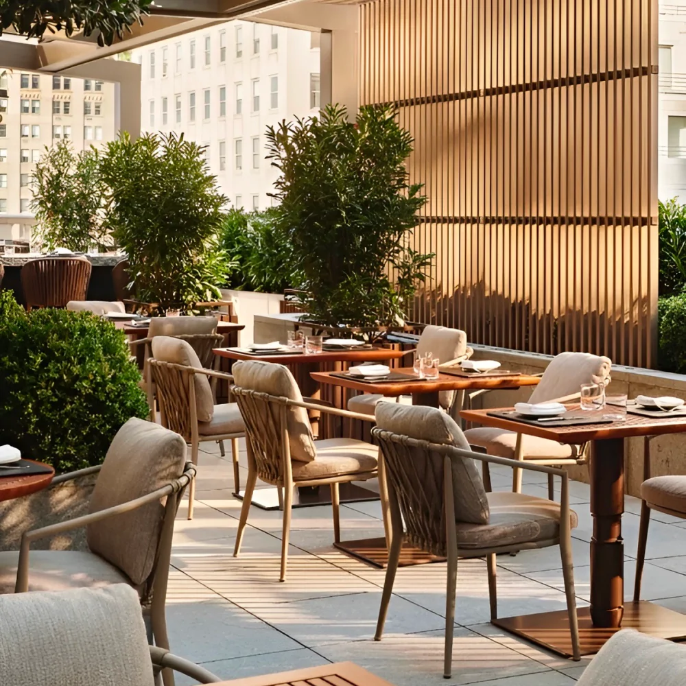 Дизайн інтер'єру ресторану в італійському стилі №9