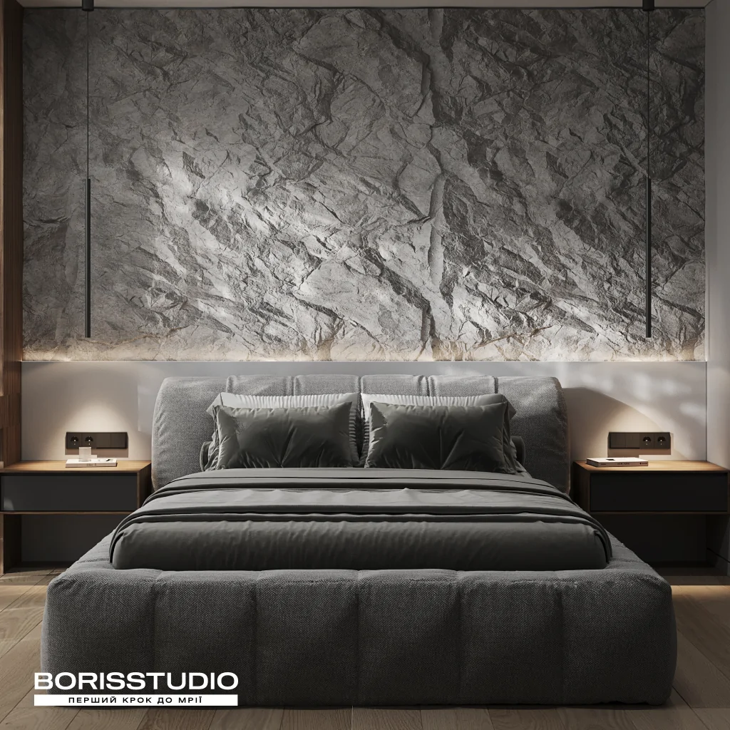 Серый цвет в дизайне интерьера лофт