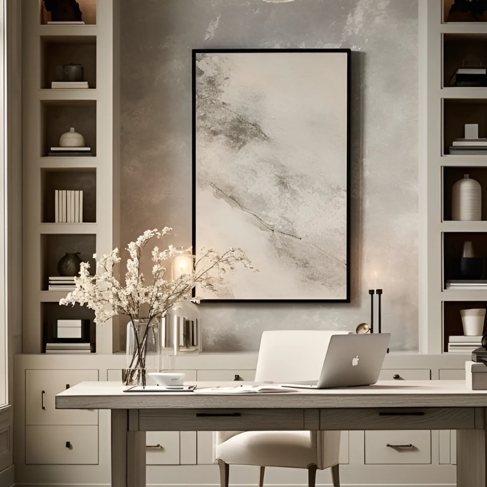 предмети декору для офісу в класичному стилі