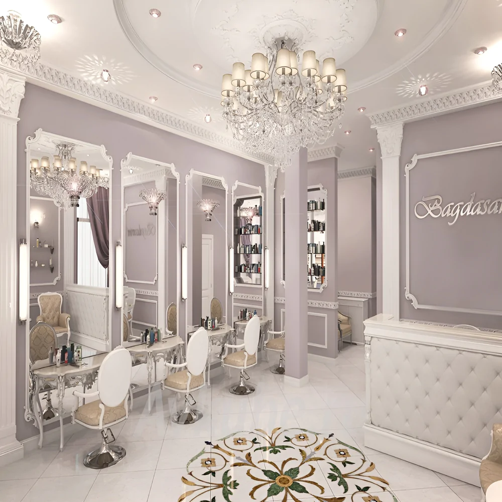 аксесуари салону краси в класичному стилі