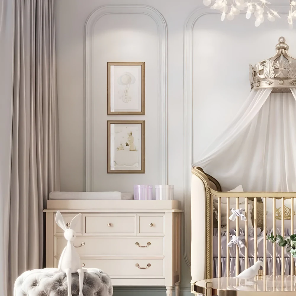 Классический стиль в интерьере детской комнаты