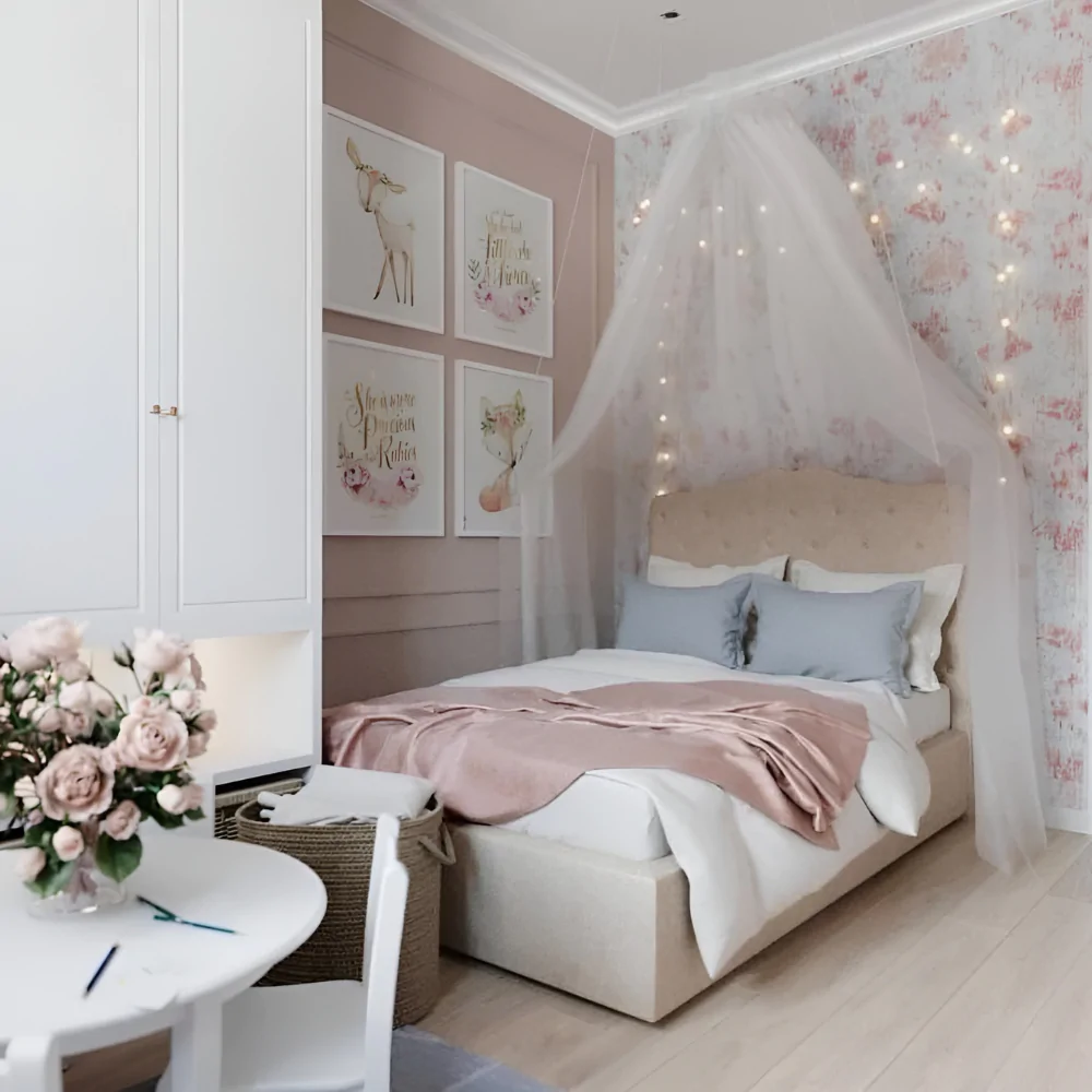 Комната для девочки в стиле прованс