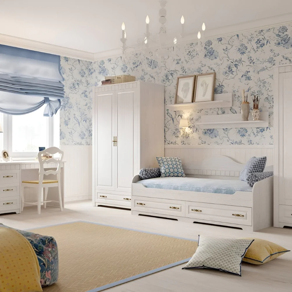 Стиль прованс в интерьере детской комнаты