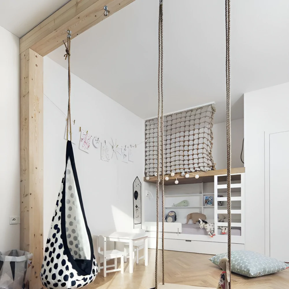 Детская комната в стиле сканди