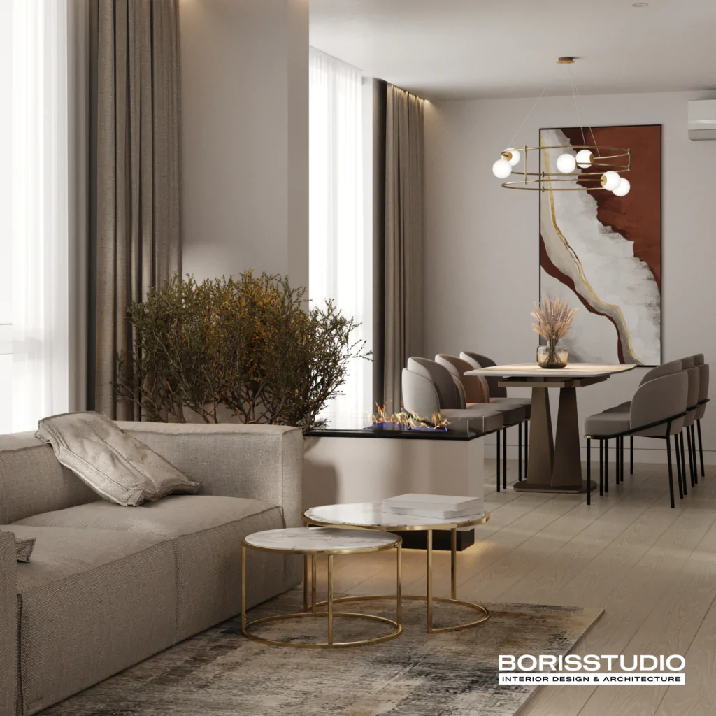 Дизайн-проект загородного дома в современном стиле