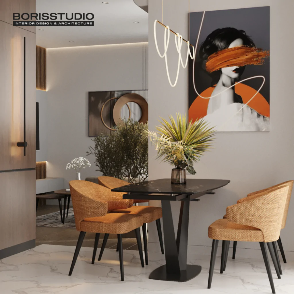 Предметы декора в интерьере дома в современном стиле