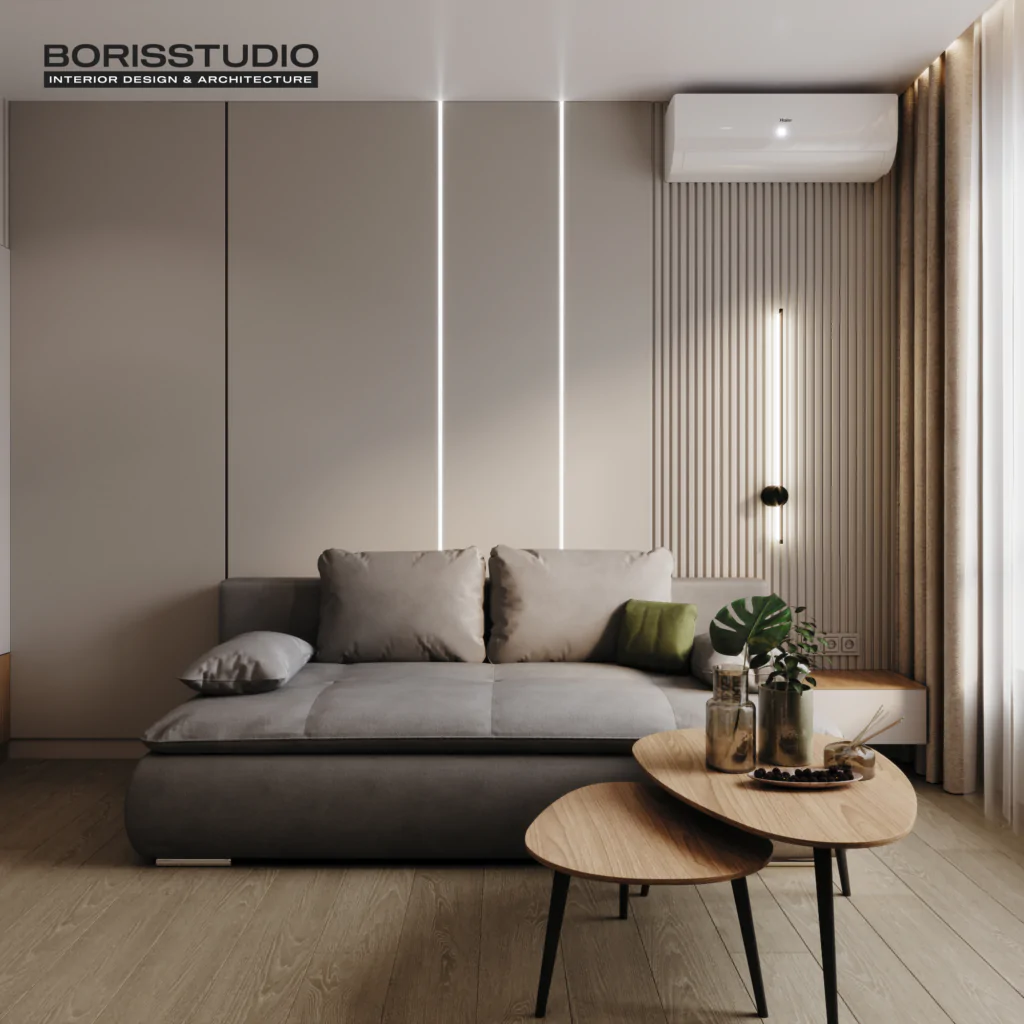 Отделка стен частного дома в современном стиле