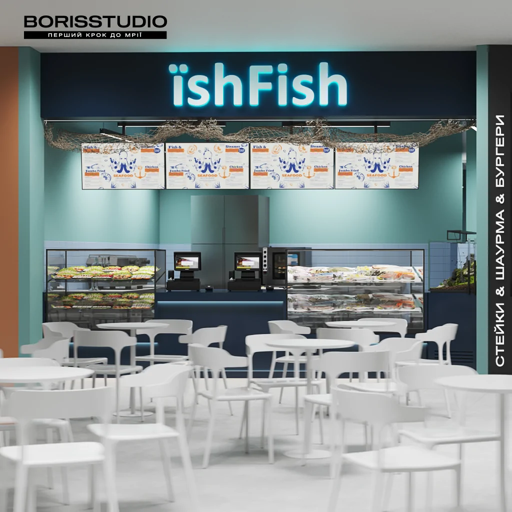 Дизайн фудкорту в Іспанії