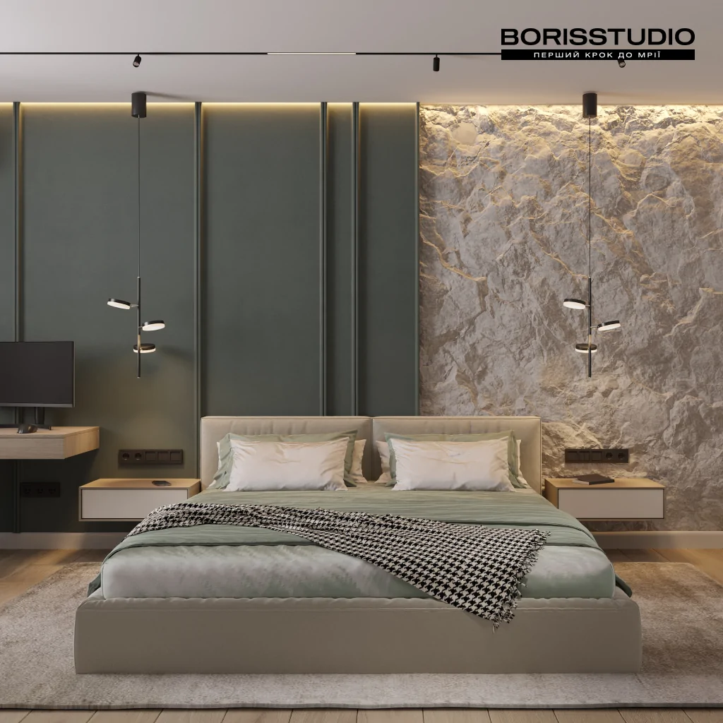 Дизайн-проект інтер'єру спальні