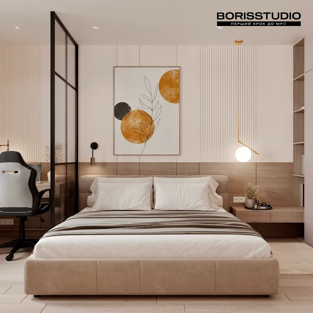 Дизайн-проект спальні для квартири